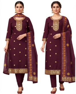 Kurta Sets Maroon Colour
