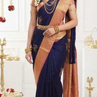 Pure Handloom Kanchipuram silk saree