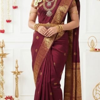 Pure Handloom Kanchipuram silk saree