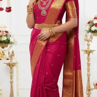 Pure Handloom Kanchipuram silk saree
