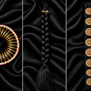 Classical dance/bridal hair accessory set